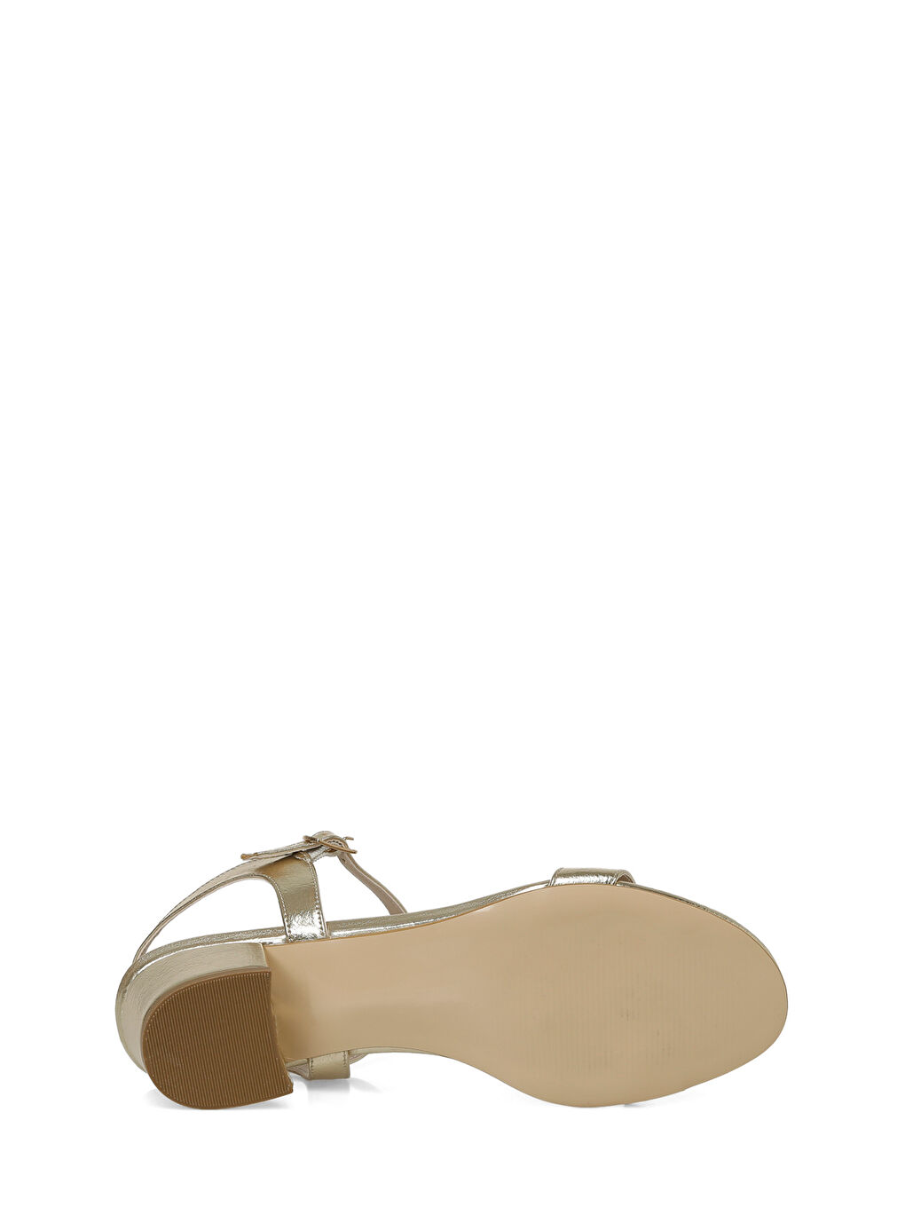 Sarı 327107.Z 6FX Altın Kadın Topuklu Sandalet-5