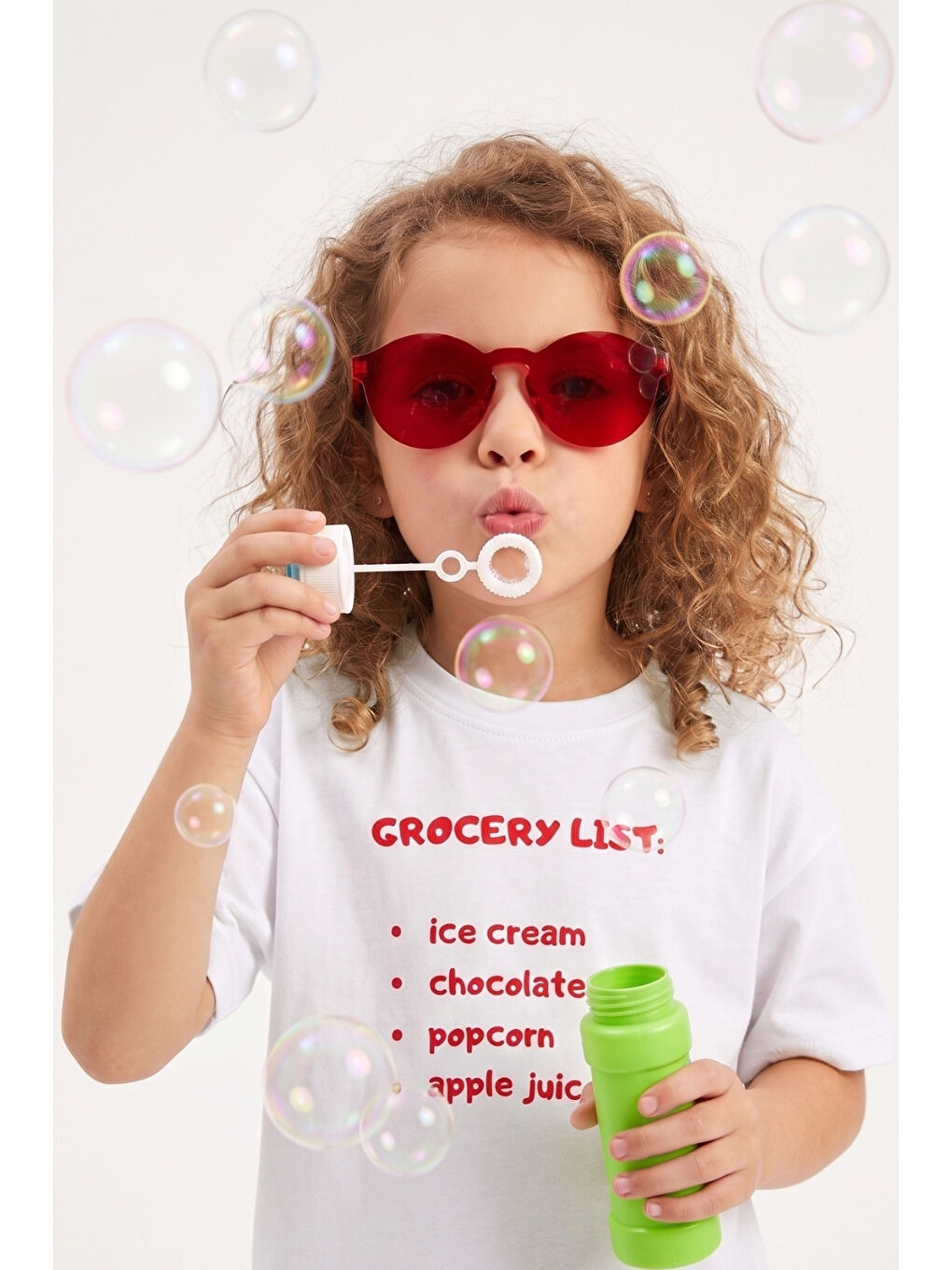 Kırmızı Damla Model Çocuk Güneş Gözlüğü-2