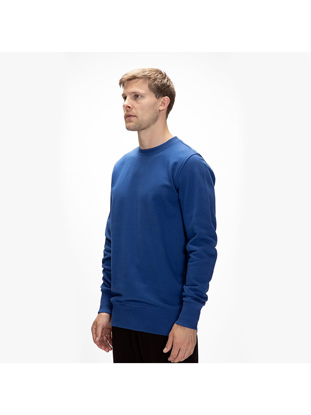 Corner Erkek Lacivert Sweatshirt-2