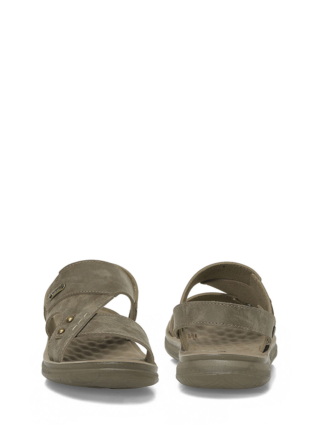 Bej 410014.M6FX Vizon Erkek Sandalet-4