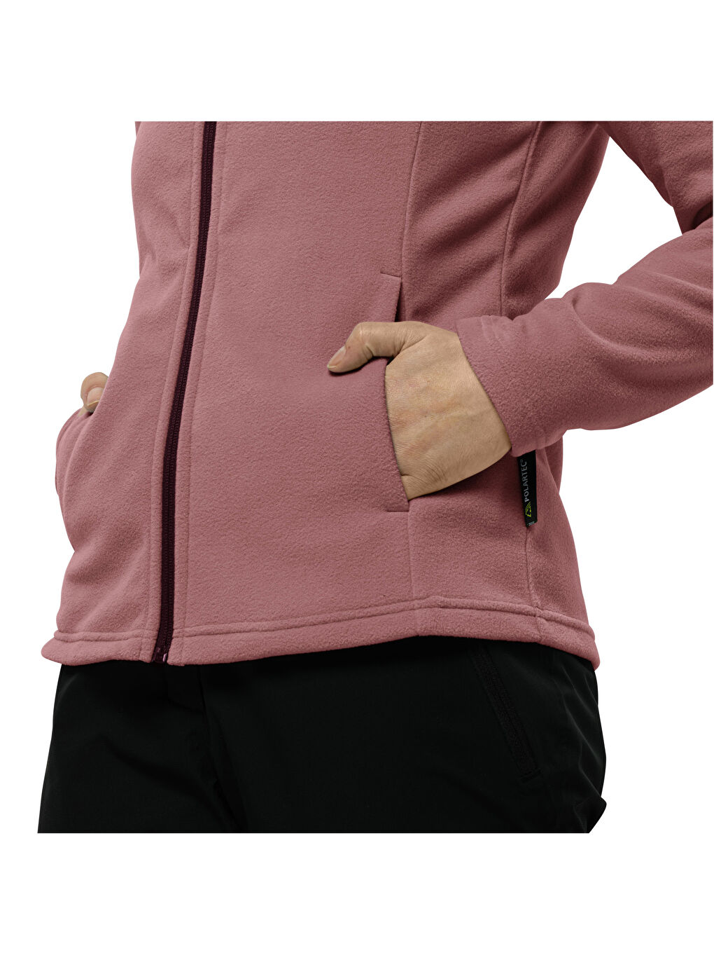 Taunus Fz Kadın Pembe Polar Ceket-2