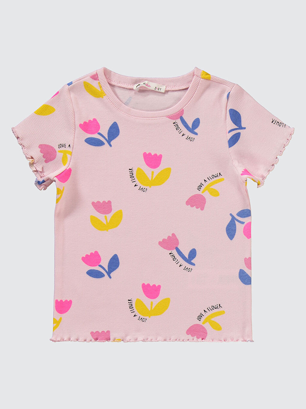 Girls Kız Çocuk Pijama Takımı 2-5 Yaş Gül Pembe-3