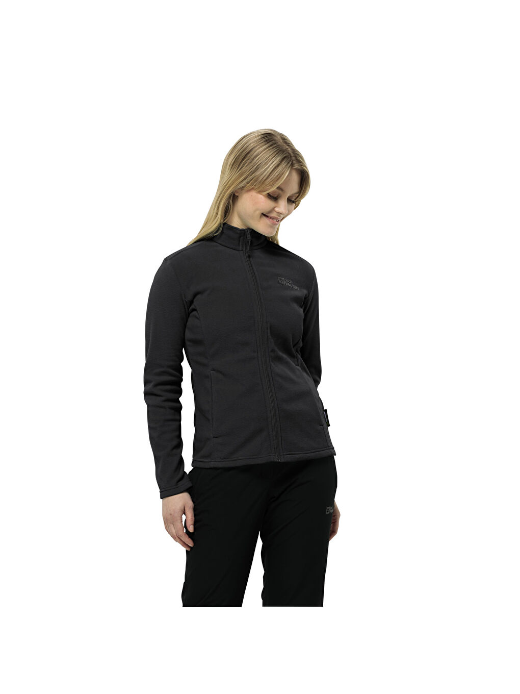 Taunus Fz Kadın Siyah Polar Ceket-1