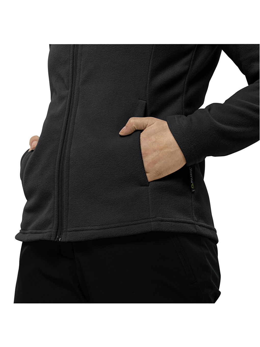 Taunus Fz Kadın Siyah Polar Ceket-2