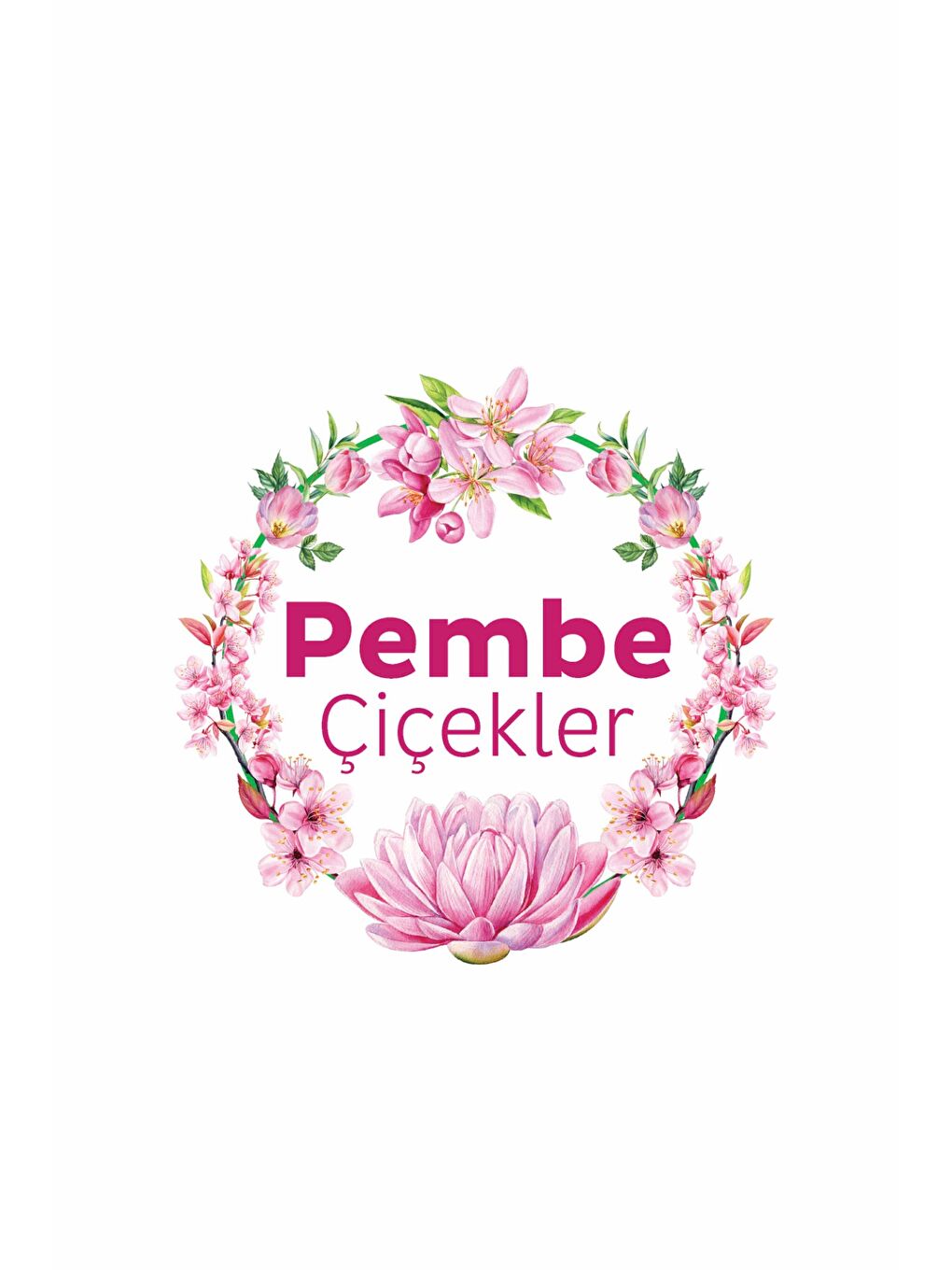 Yüzey Temizlik Havlusu Pembe Çiçekler 3x100 (300 Yaprak)-2