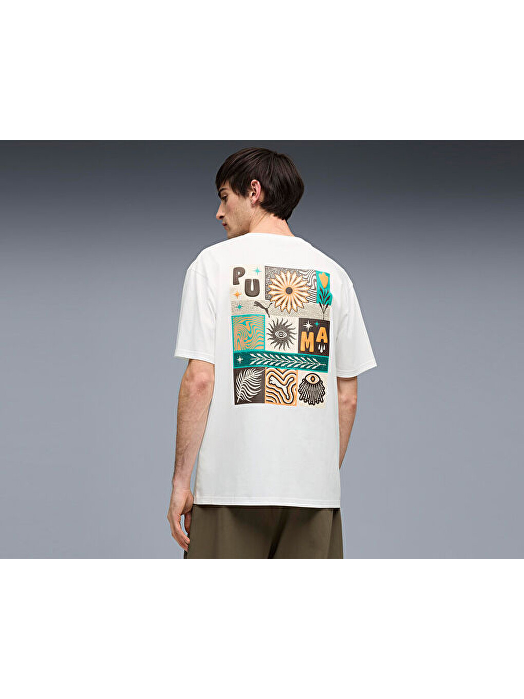 Sunset Drive Relaxed Tee Erkek Günlük Tişört 63439502 Beyaz-3