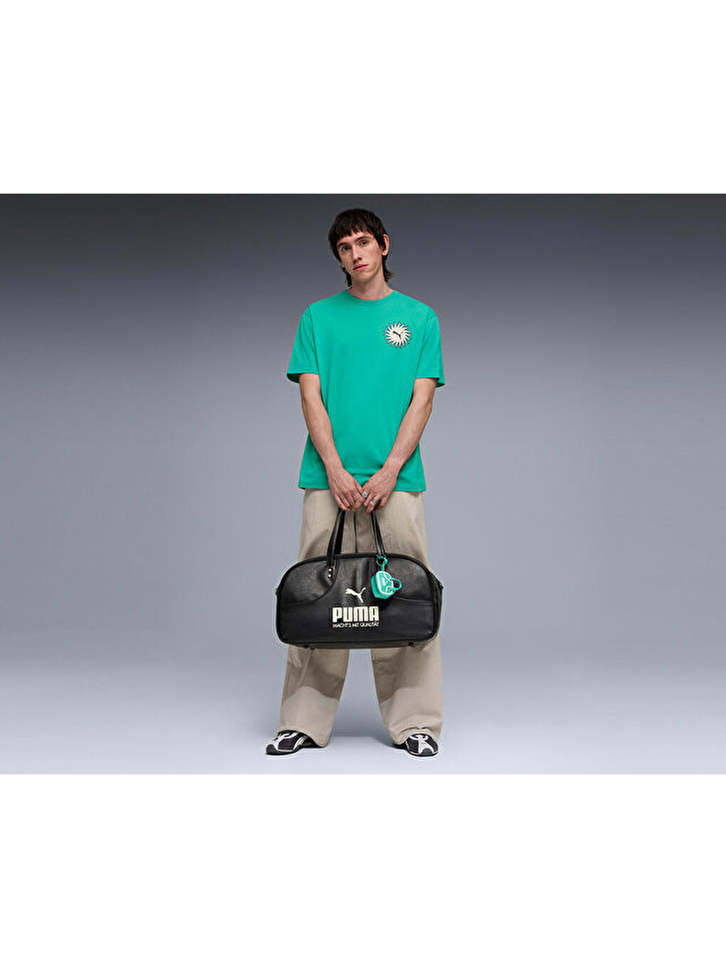 Sunset Drive Relaxed Tee Erkek Günlük Tişört 63439540 Yeşil-4
