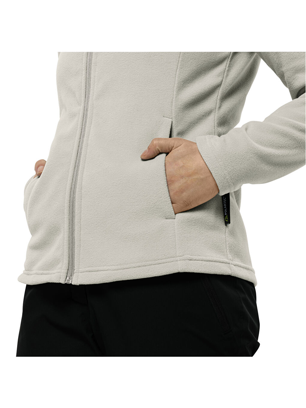 Ekru Taunus Fz Kadın Bej Polar Ceket-2