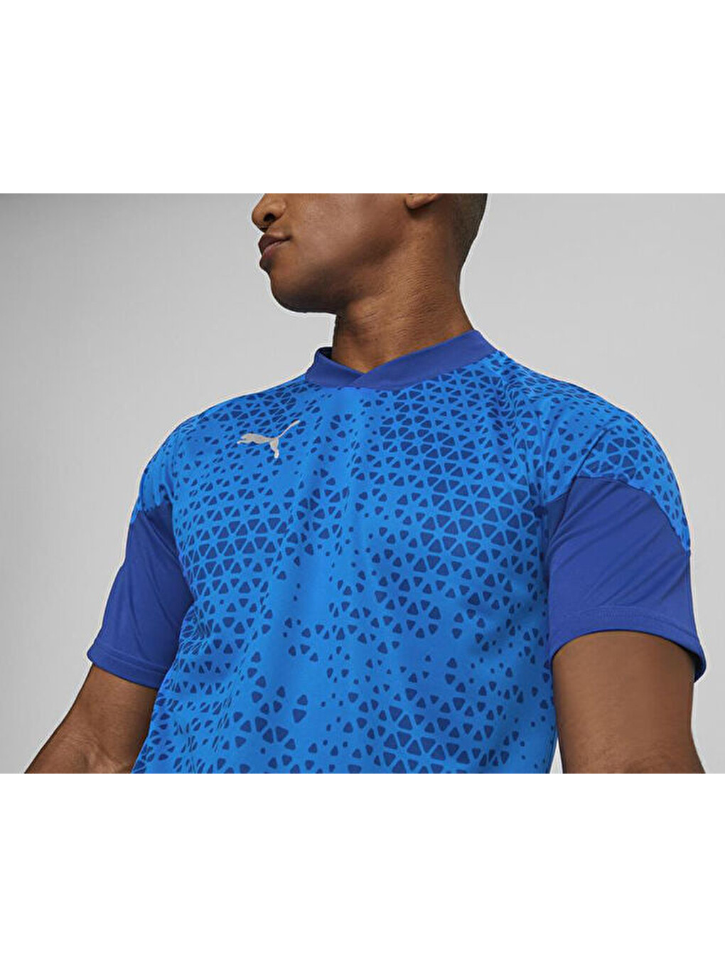 Teamcup Training Jersey 65798402 Erkek Futbol Tişörtü Mavi-3