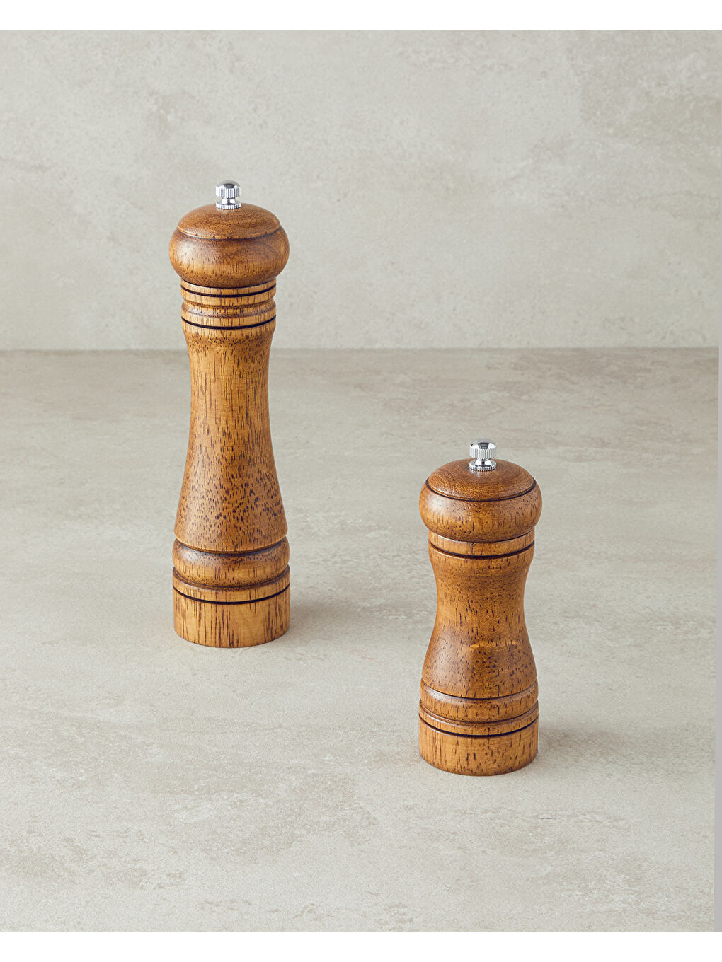 Kahverengi Miri Ahşap Değirmen 5x14,3 cm Kahve-3