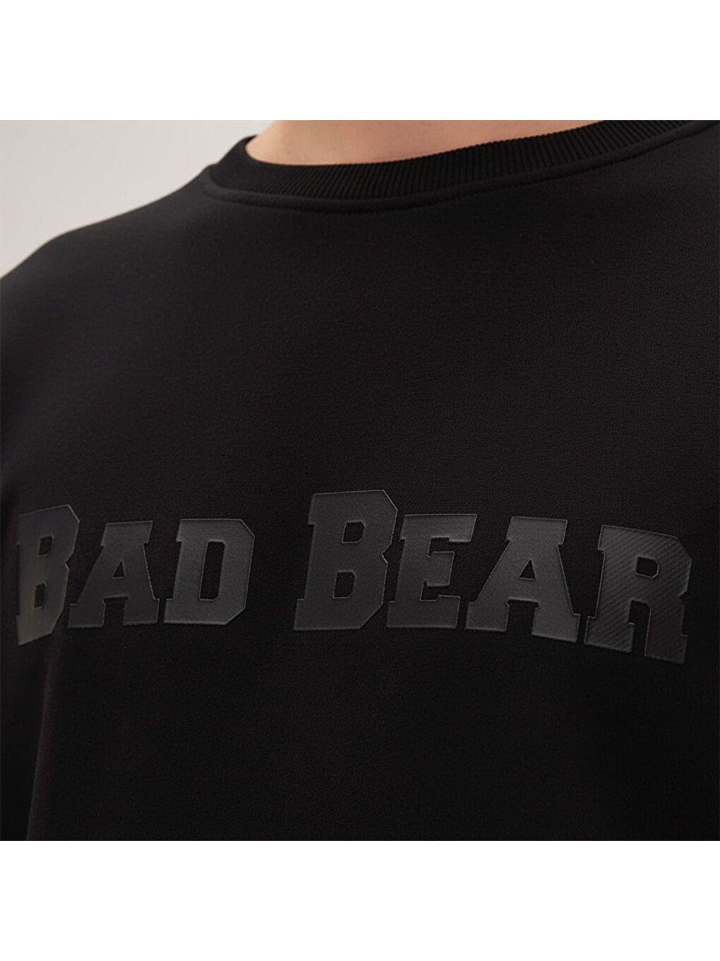 Snow Erkek Siyah Sweatshirt-3