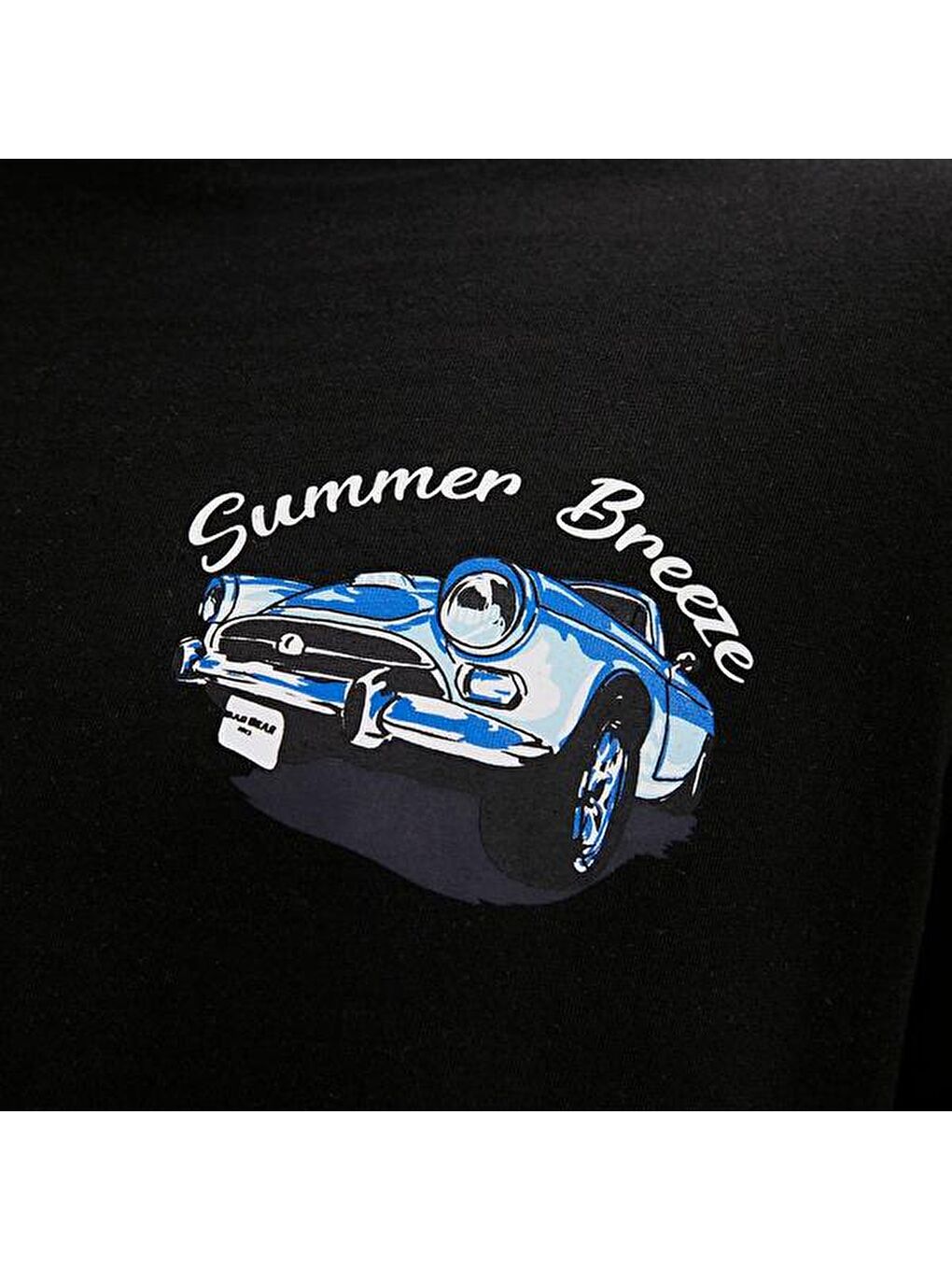 Dustin Erkek Siyah Yuvarlak Yaka Tişört-4