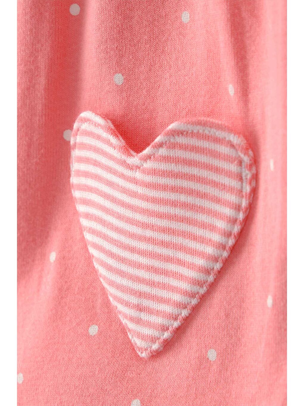 Kız Bebek Kısa Tulum 3 Ay-24 Ay Pembe-1