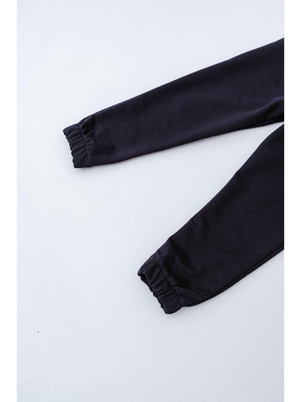 Kız Çocuk Lastikli Paça Eşofman Altı 760 Lacivert-1