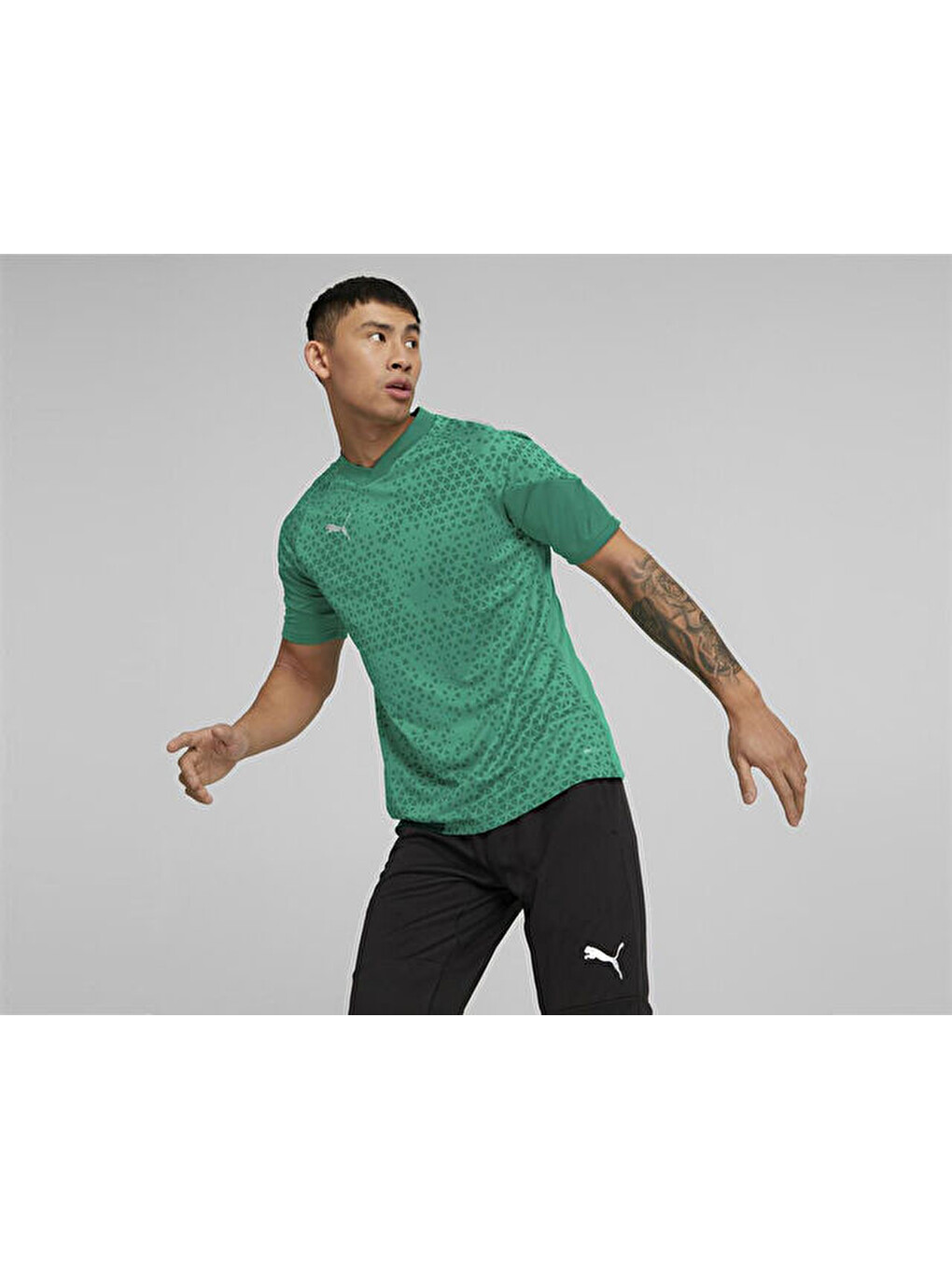 Teamcup Training Jersey Erkek Futbol Tişörtü 65798405 Yeşil-2