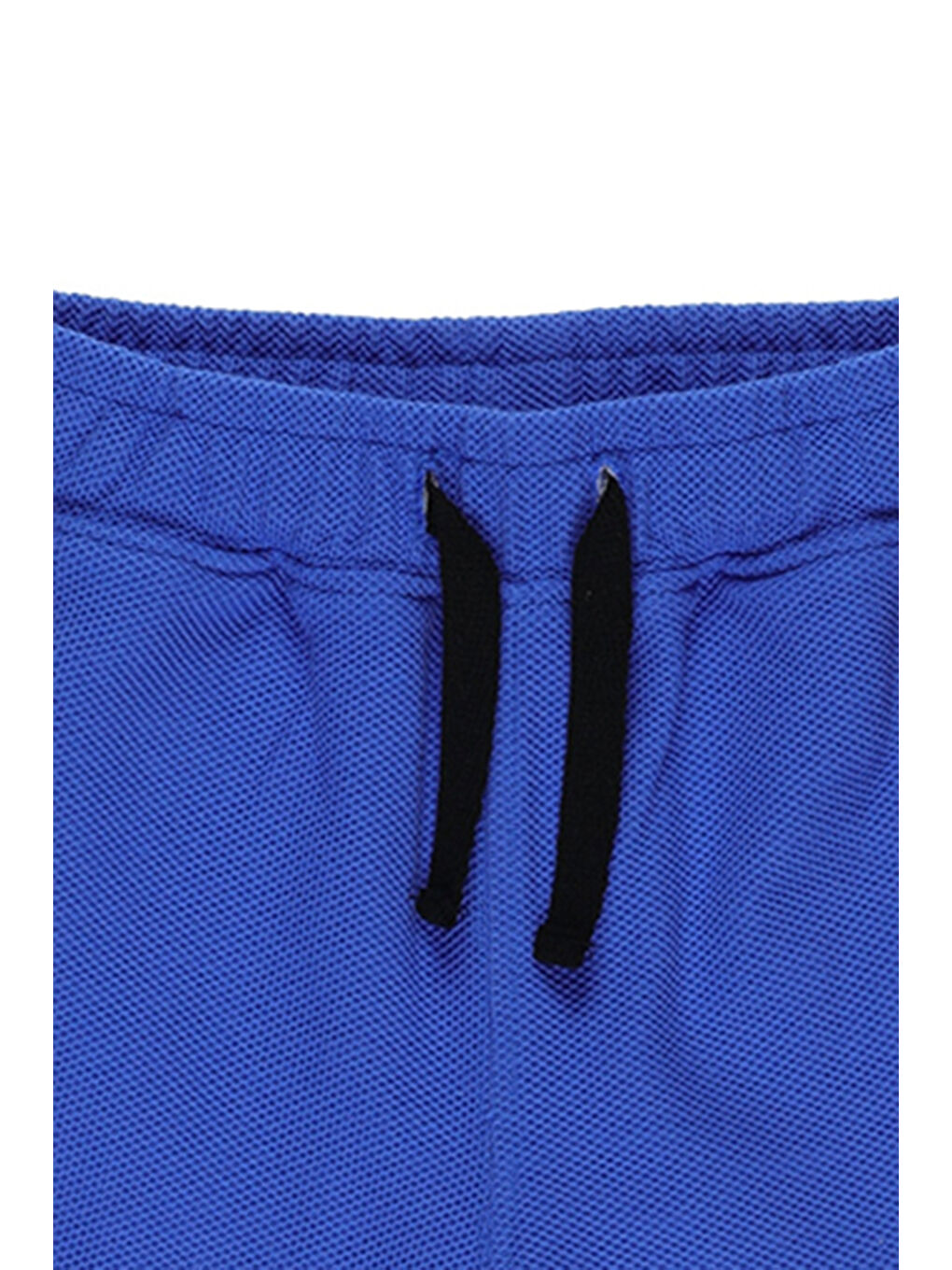 Erkek Bebek Pike Kumaş Mavi Şort-2