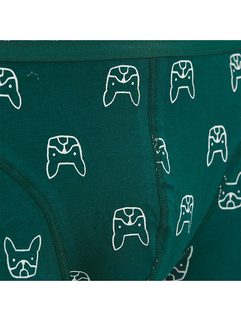 Karışık Denim Dog 3'lü Paket Erkek İç Çamaşır-4