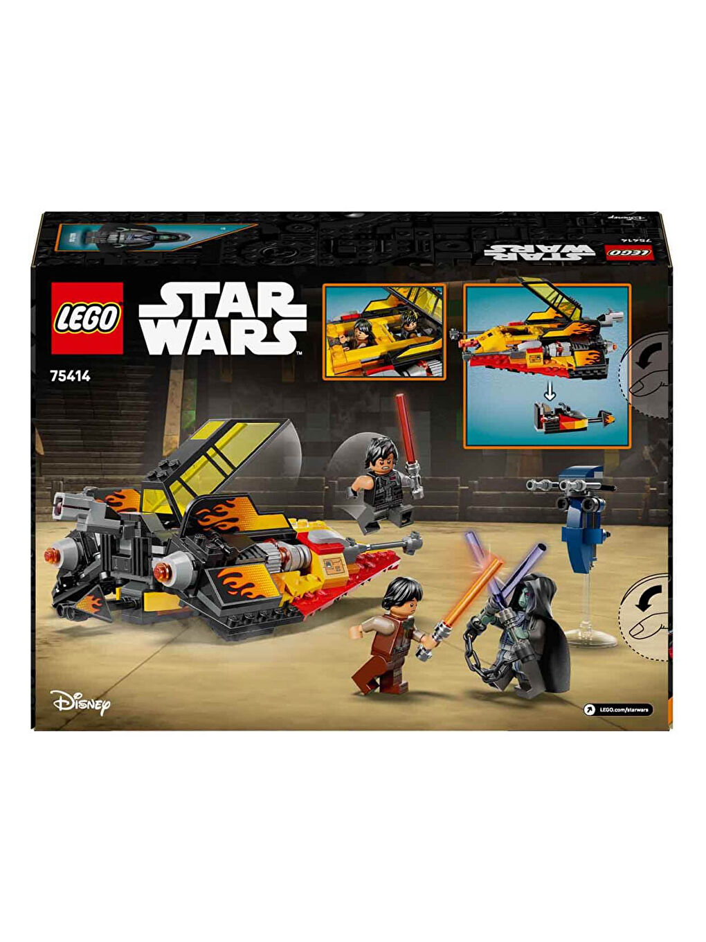 Star Wars: Rebuild The Galaxy Force Burner Kar Motoru 75414-4