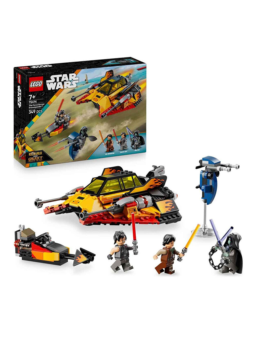 Star Wars: Rebuild The Galaxy Force Burner Kar Motoru 75414-5