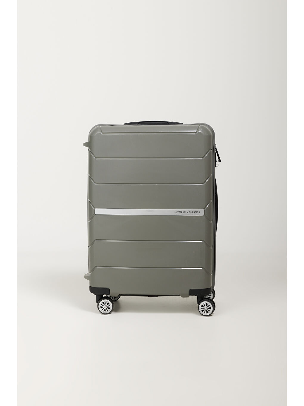 Erkek Gri Orta Boy Valiz