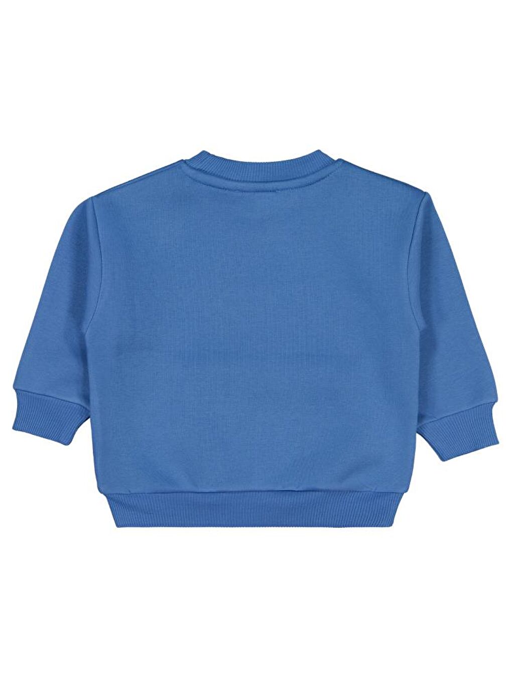 İndigo Boys Üç Kafadar Baskılı-Nakışlı 2-5 Yaş Sweatshirt - Mavi 3-4 Yaş