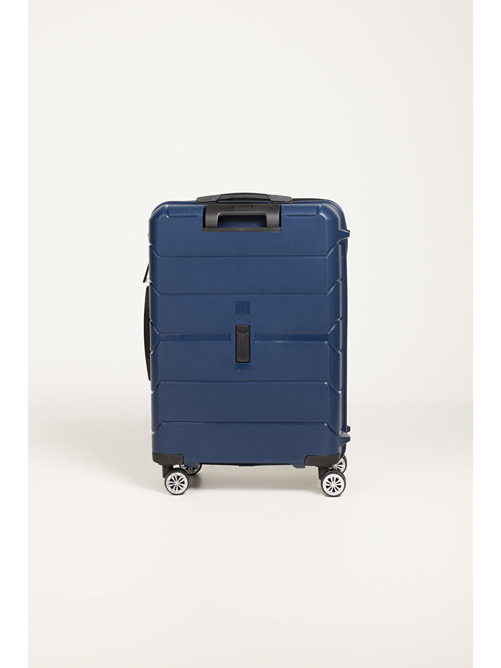 Erkek Lacivert Orta Boy Valiz-4