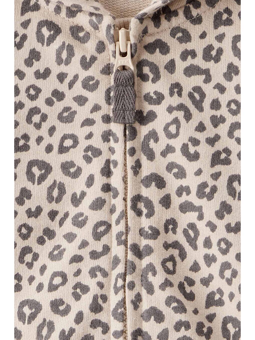 Kız Bebek Kahverengi Kapüşonlu Tulum-2