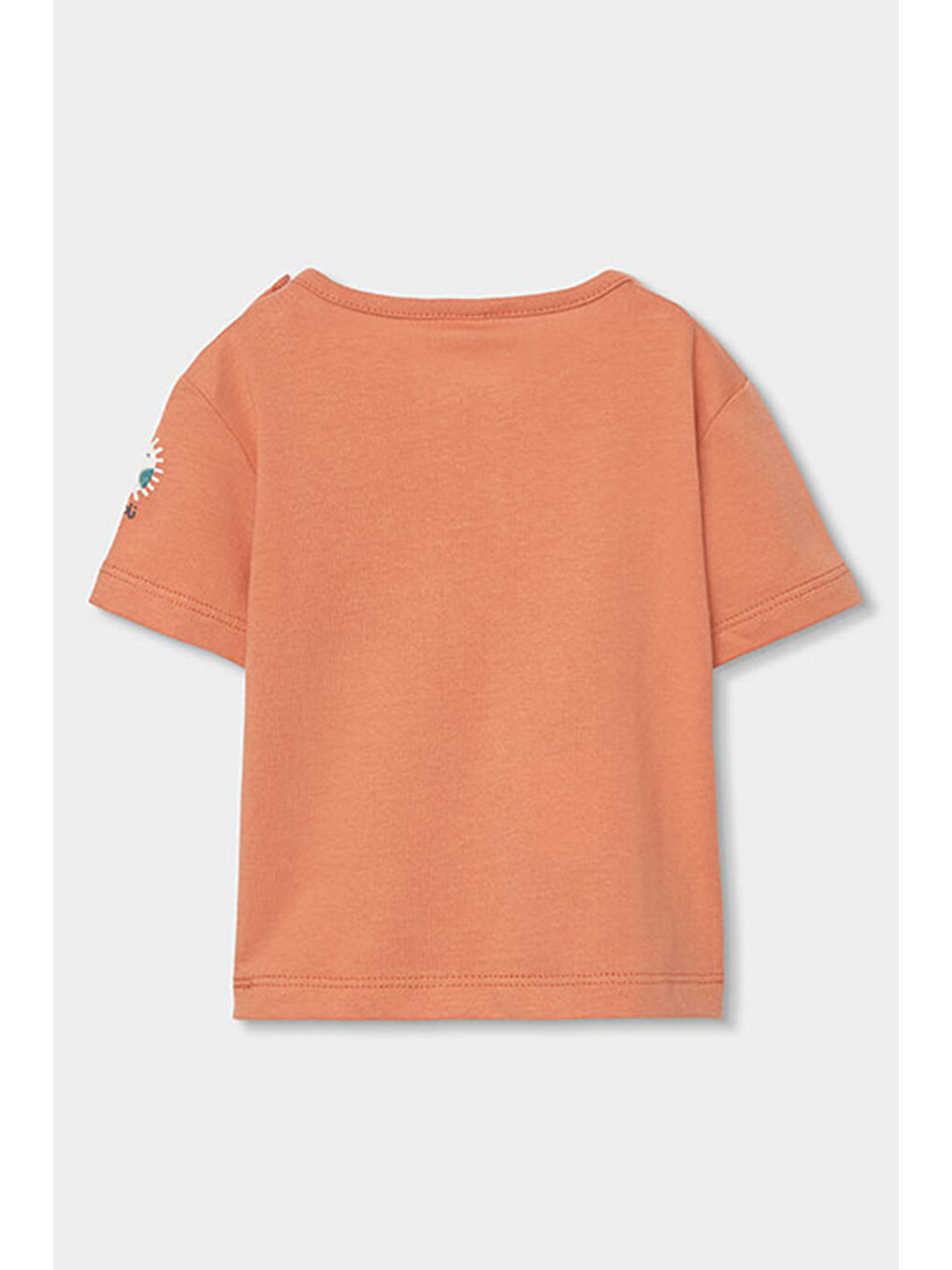 Güneş Nakışlı Salopet 6-24 Ay Turuncu-4