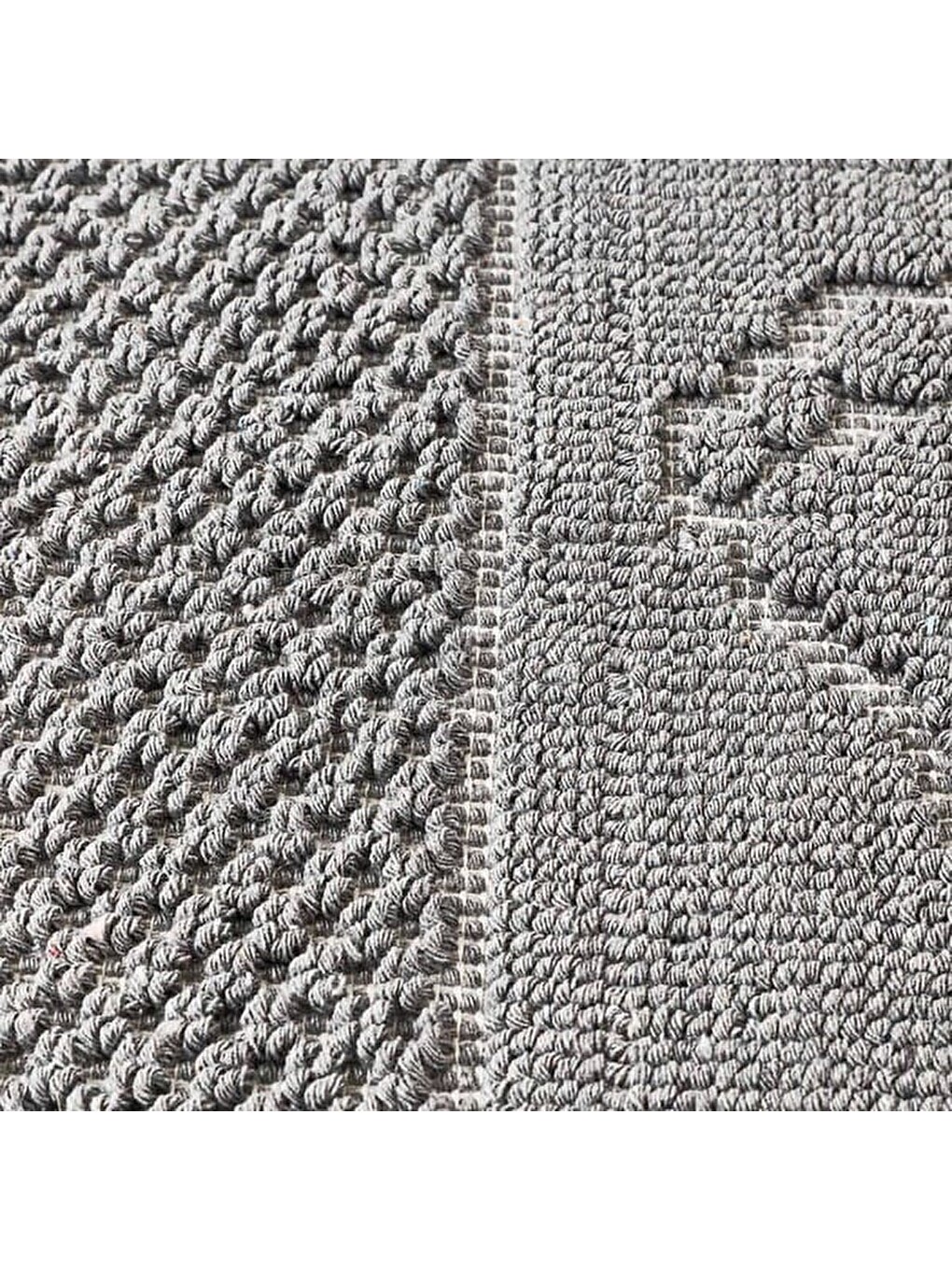 Soft Nova Banyo Paspası - Gri - 40x60 cm-1
