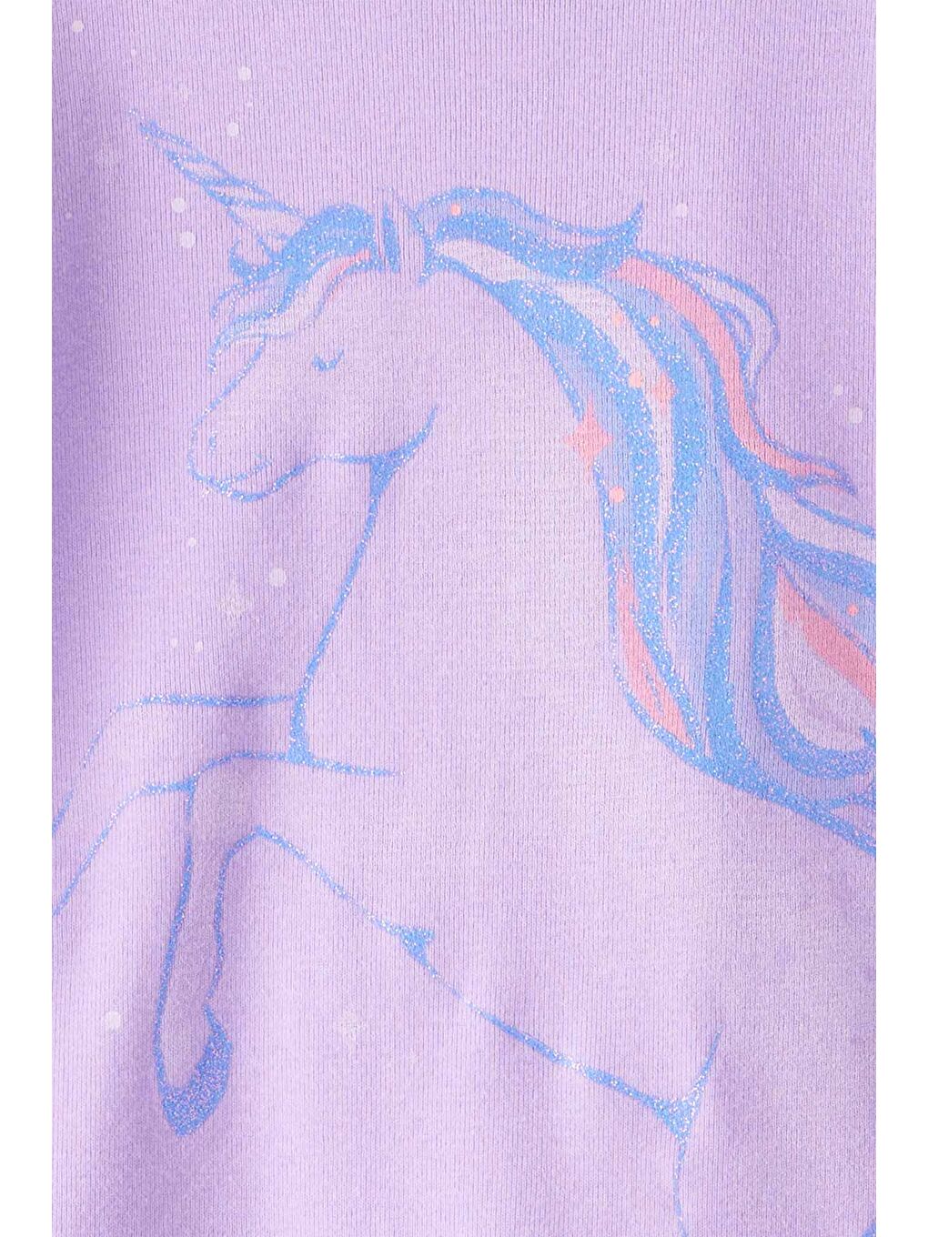 Kız Bebek Lila Pijama Set-1