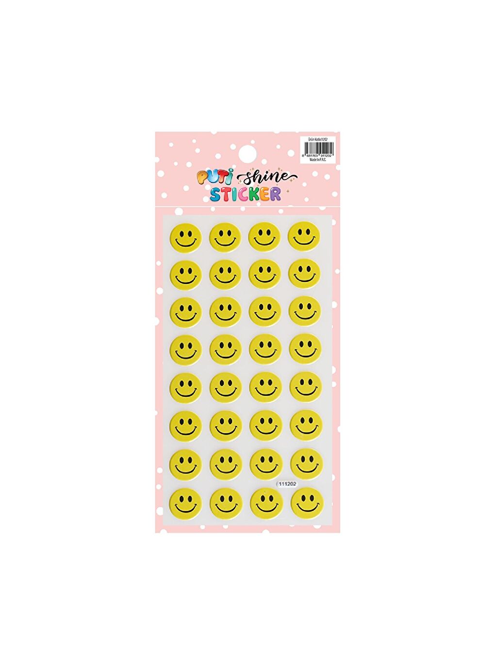 Shine Sticker - Gülen Yüz (11202)