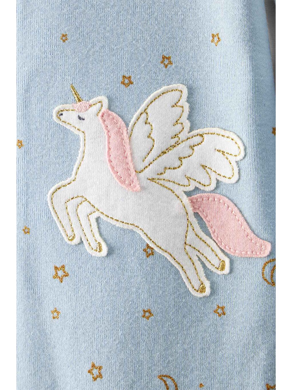 Kız Çocuk Mavi Uyku Tulumu-1