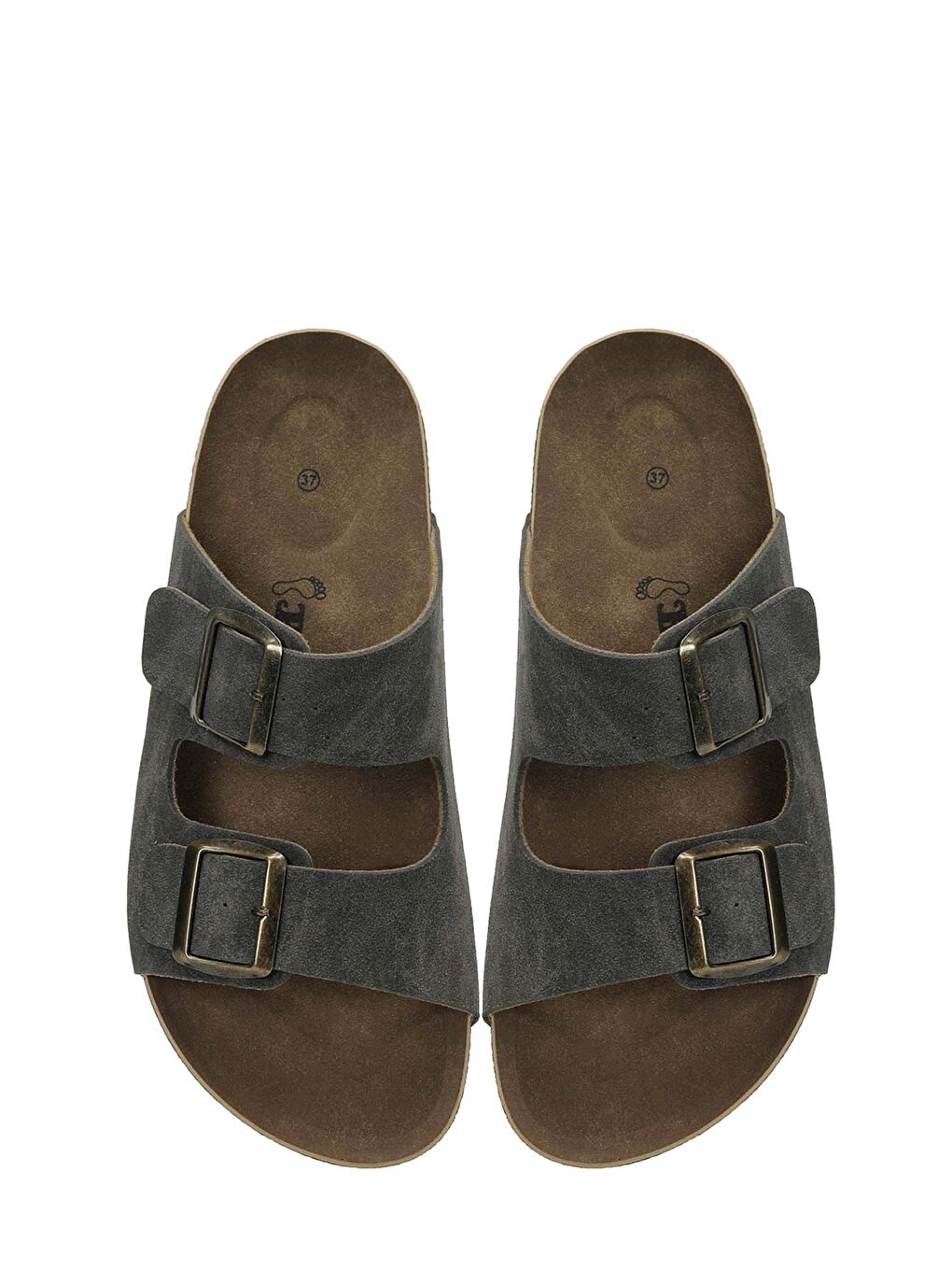 319853.Z 6FX Kahverengi Kadın Terlik-3