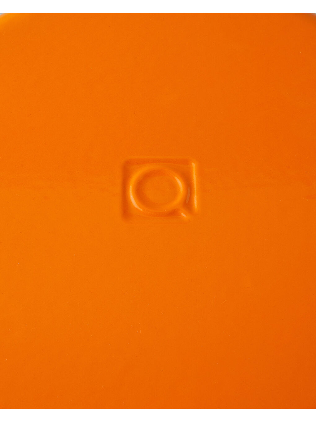 Demir Döküm Sığ Tencere 28 cm Turuncu-4