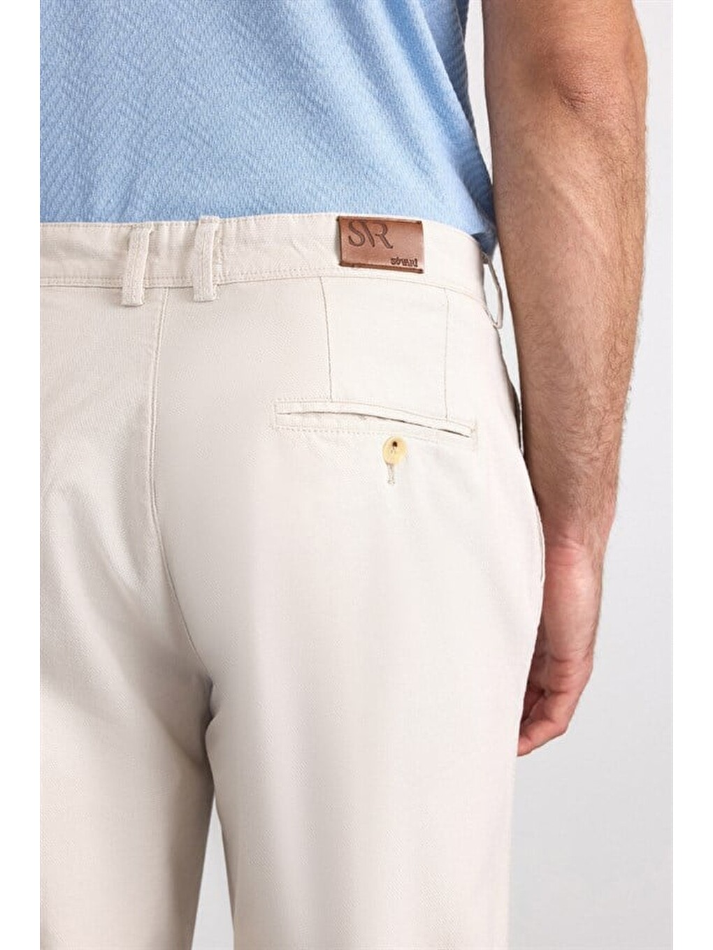 Bej Taş Regular Casual Pantolon-3
