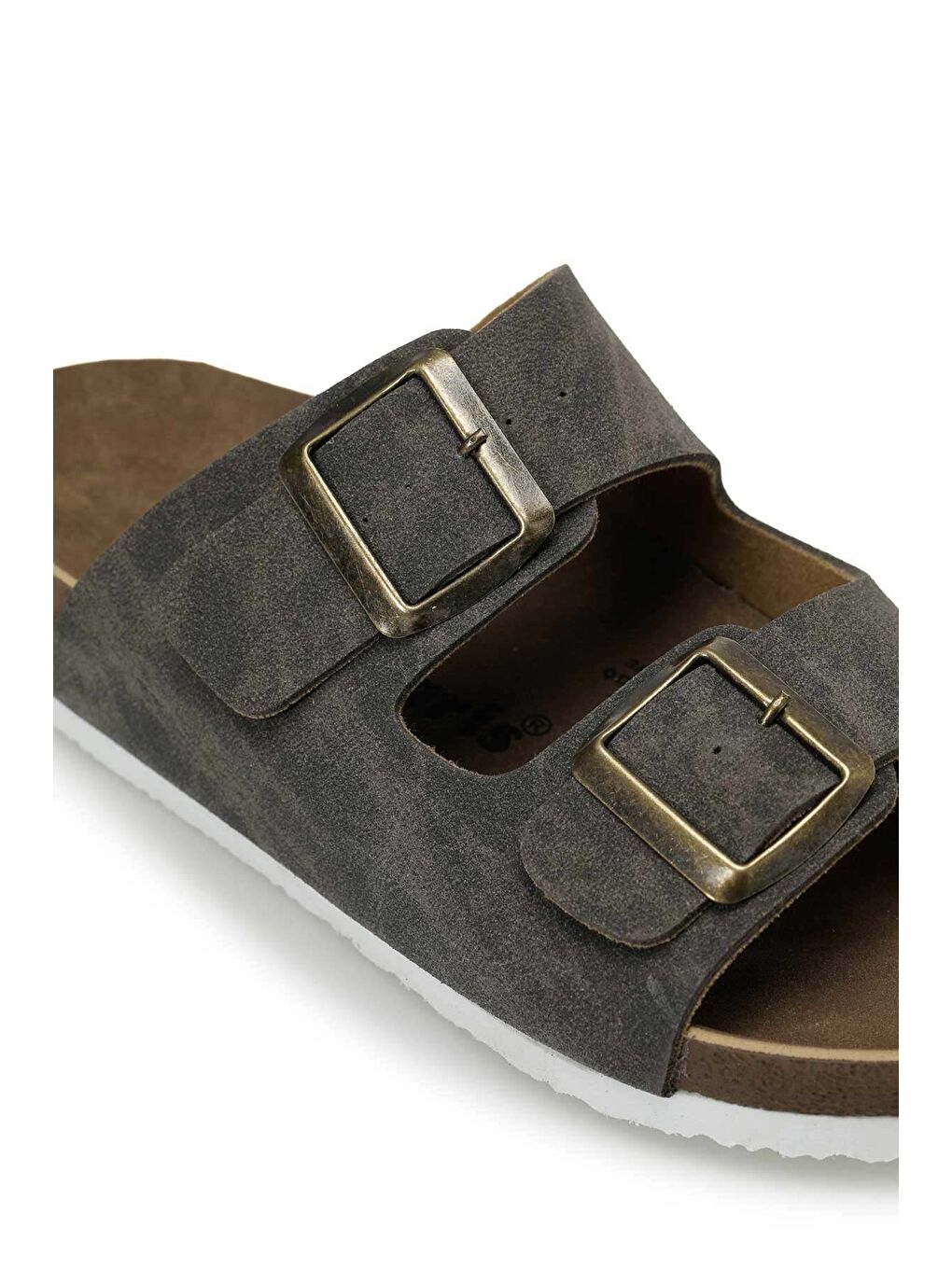 319853.Z 6FX Kahverengi Kadın Terlik-6