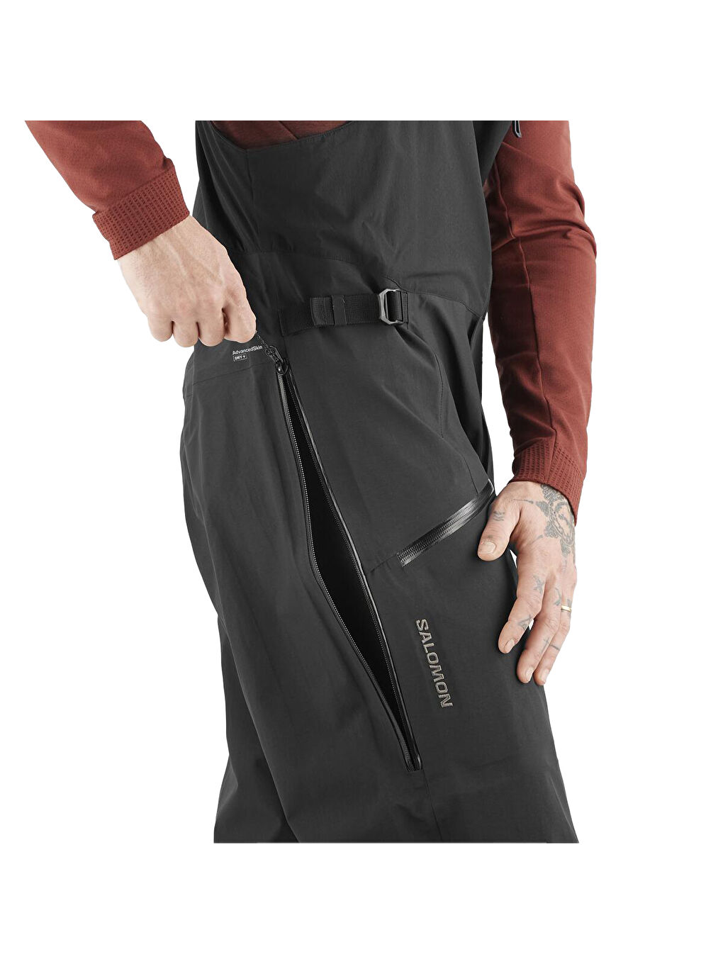 Absolute 3L Erkek Siyah Kayak Pantolonu-5