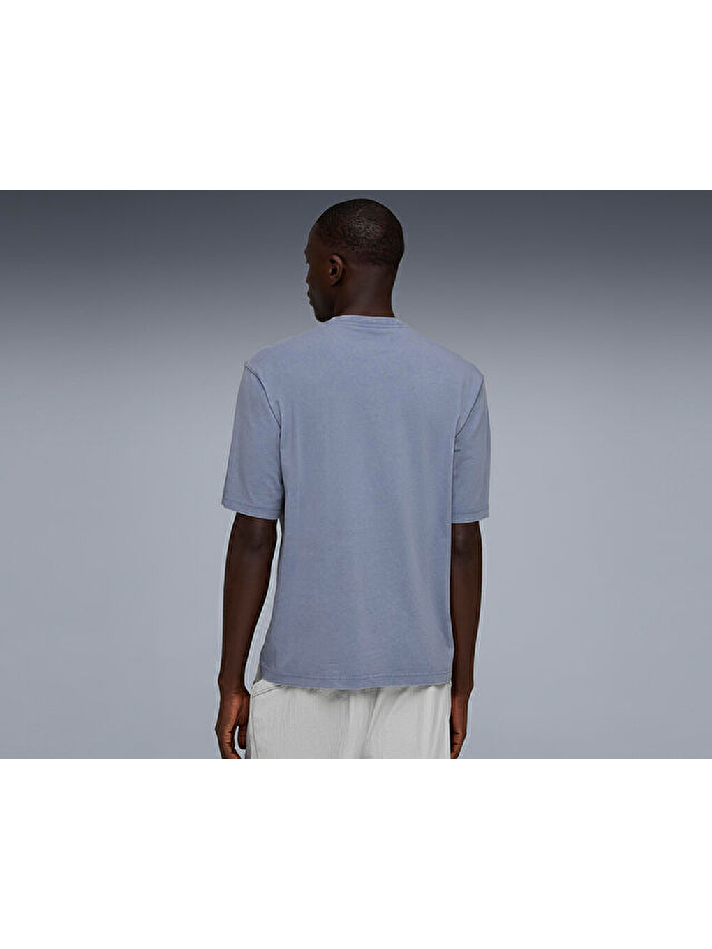 Graphic Tee Erkek Günlük Tişört 63444265 Gri-3