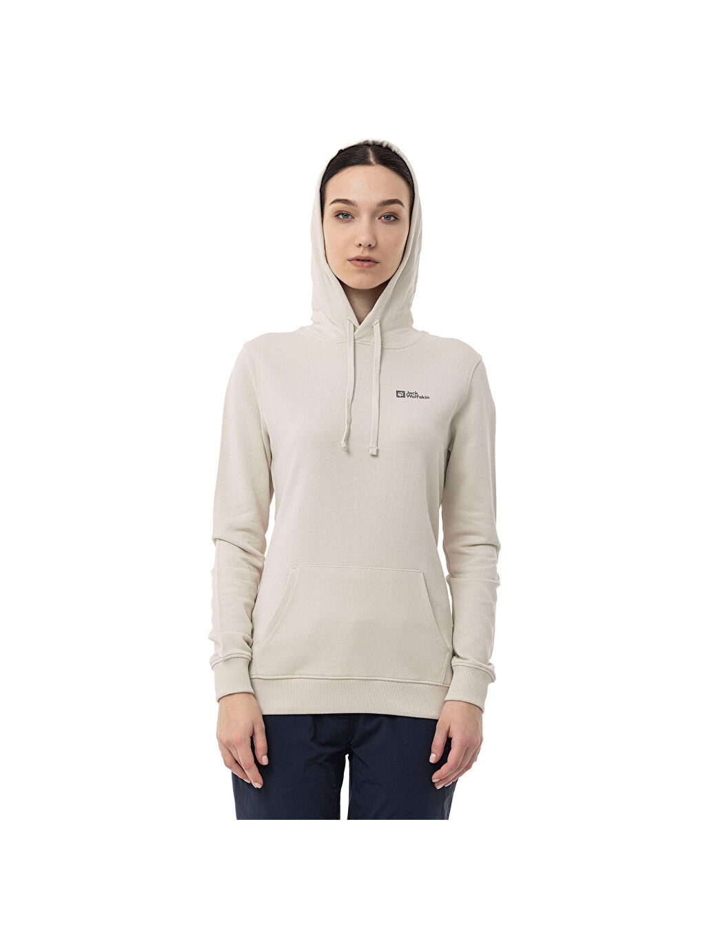 Ekru Alice Hoody Kadın Bej Sweatshirt-9