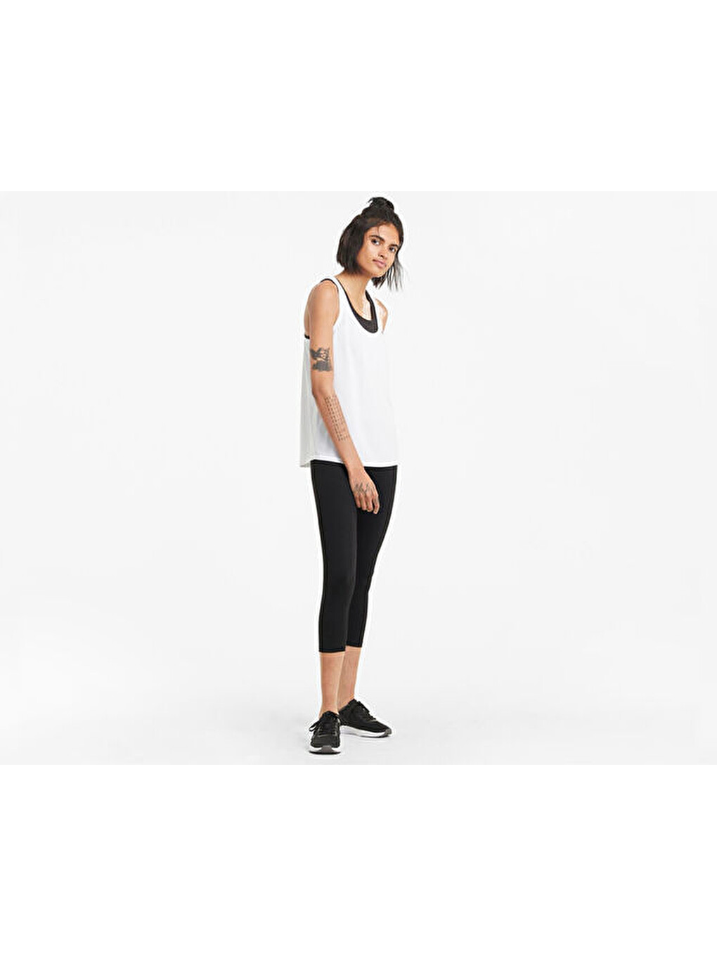 Active 3/4 Tights Kadın Günlük Tayt 58686101 Siyah-2