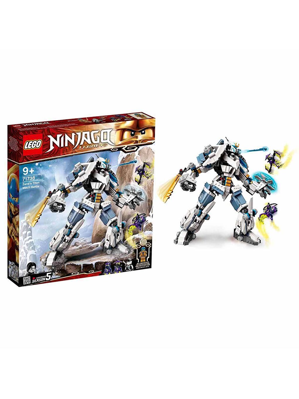 Ninjago Zane'in Titan Makine Savaşı 71738