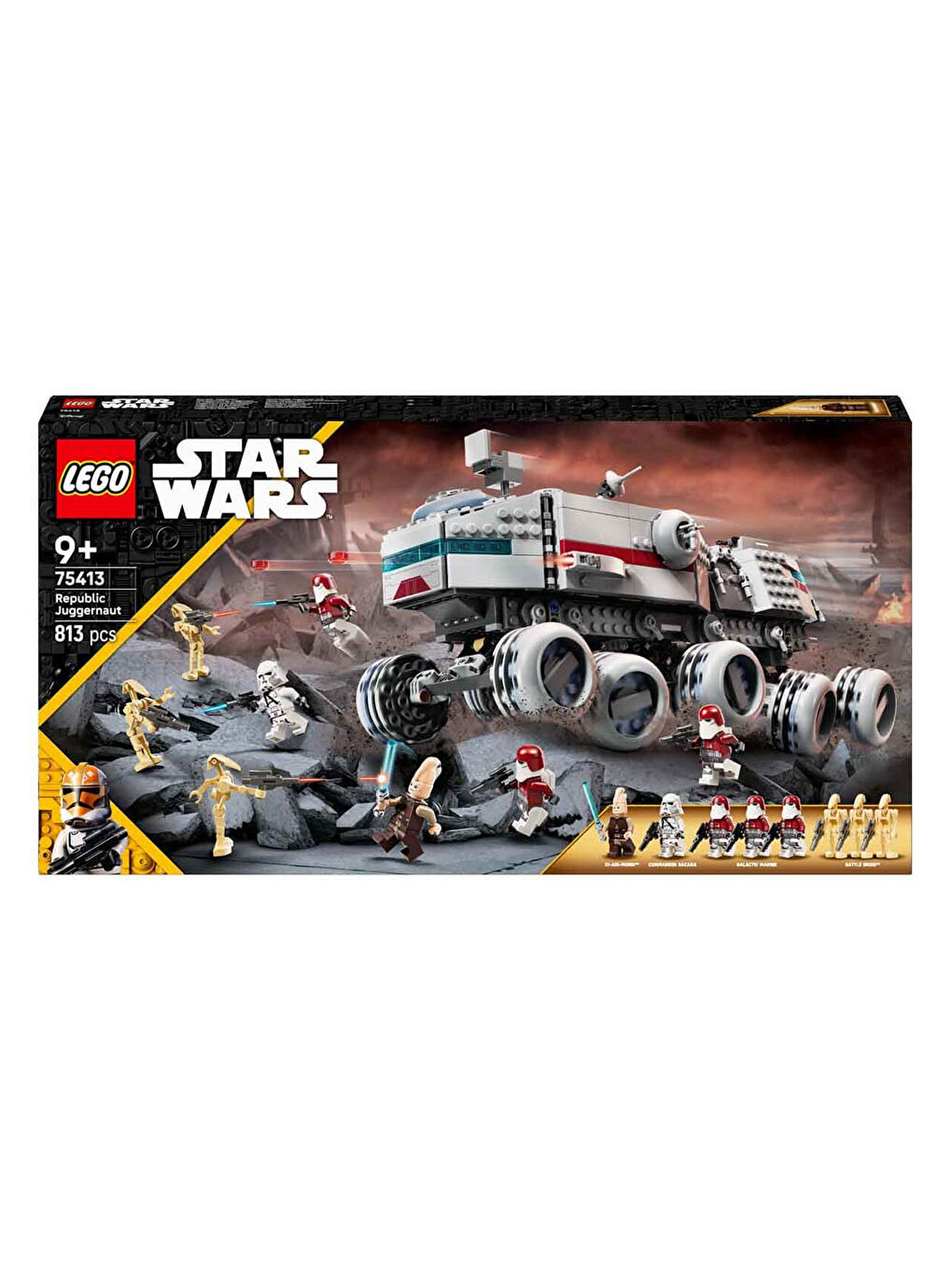 Star Wars: Klon Savaşları Cumhuriyet Juggernaut 75413-6