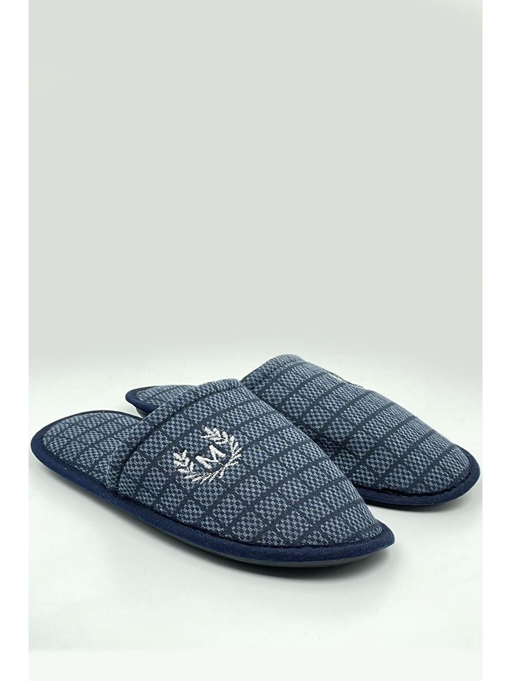 Karışık 5'li Paket Motif Erkek Terlik Ev Terliği-2