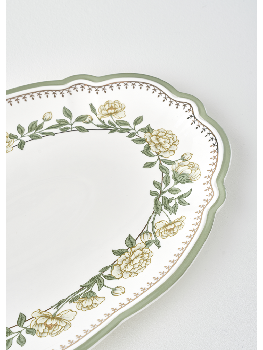 Karışık Rebecca New Bone Sunum Tabağı (40x26 cm)-1