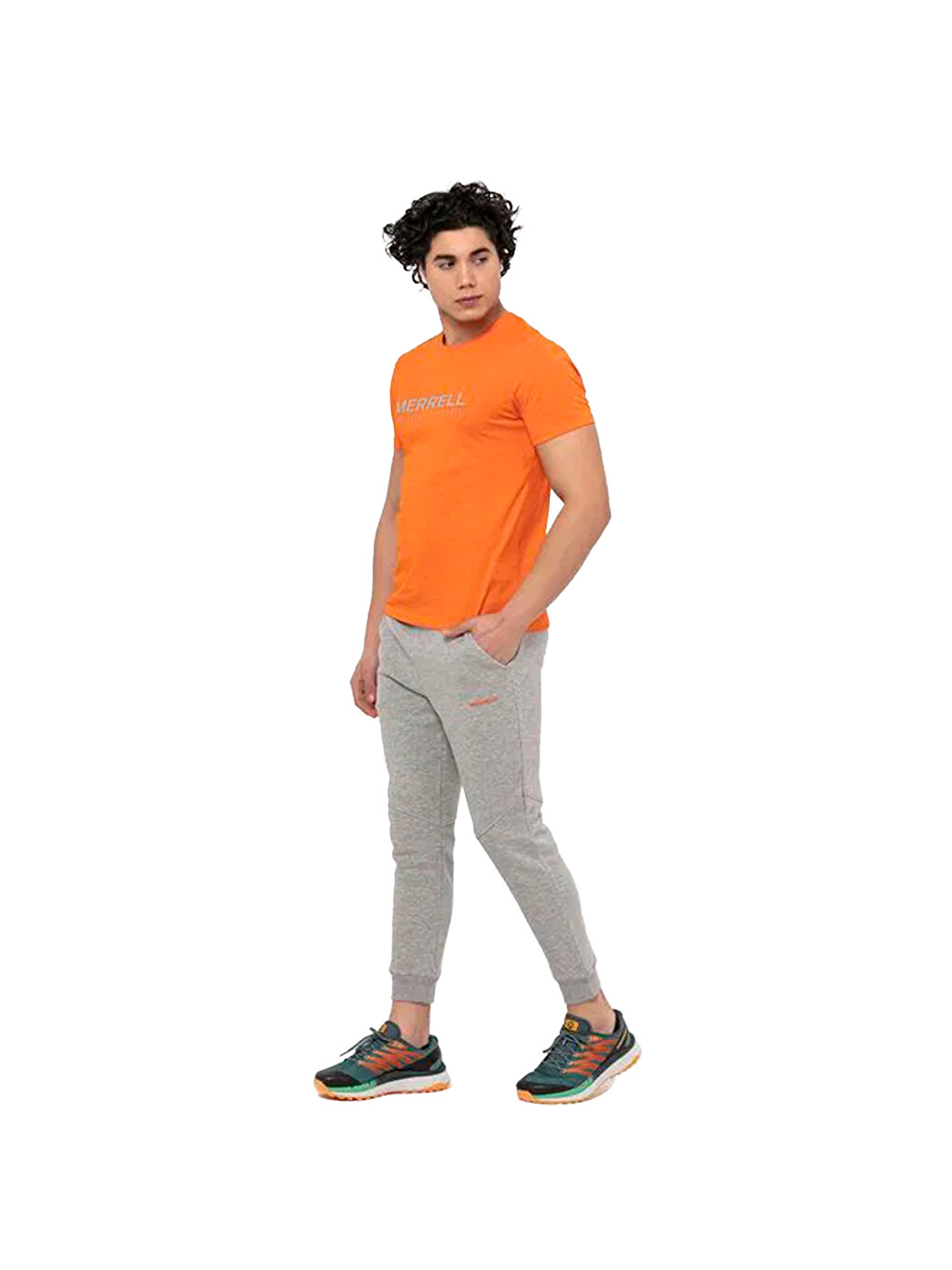 Gri Edit Erkek Eşofman Altı-2
