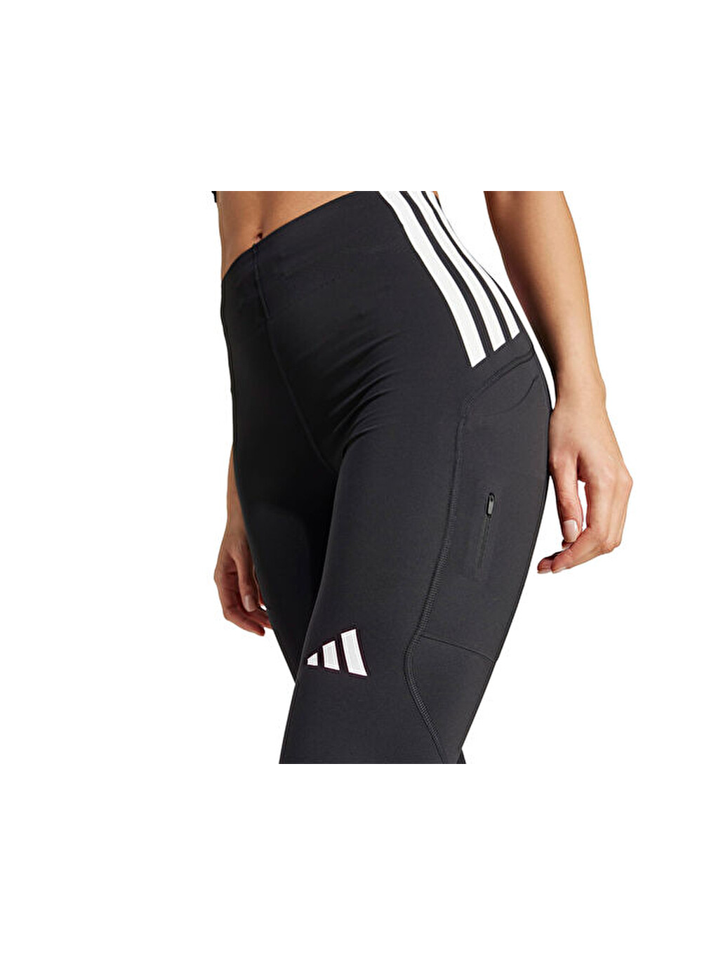 Adizero 1/1 L W Kadın Koşu Taytı Jı5656 Siyah-7