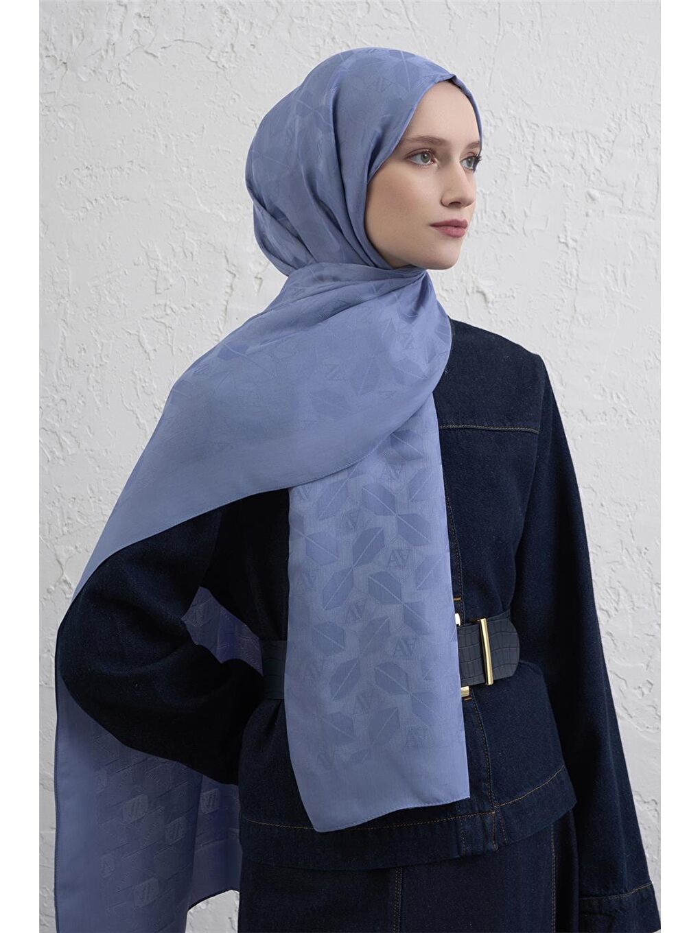 Mavi Visse Şal 2 26