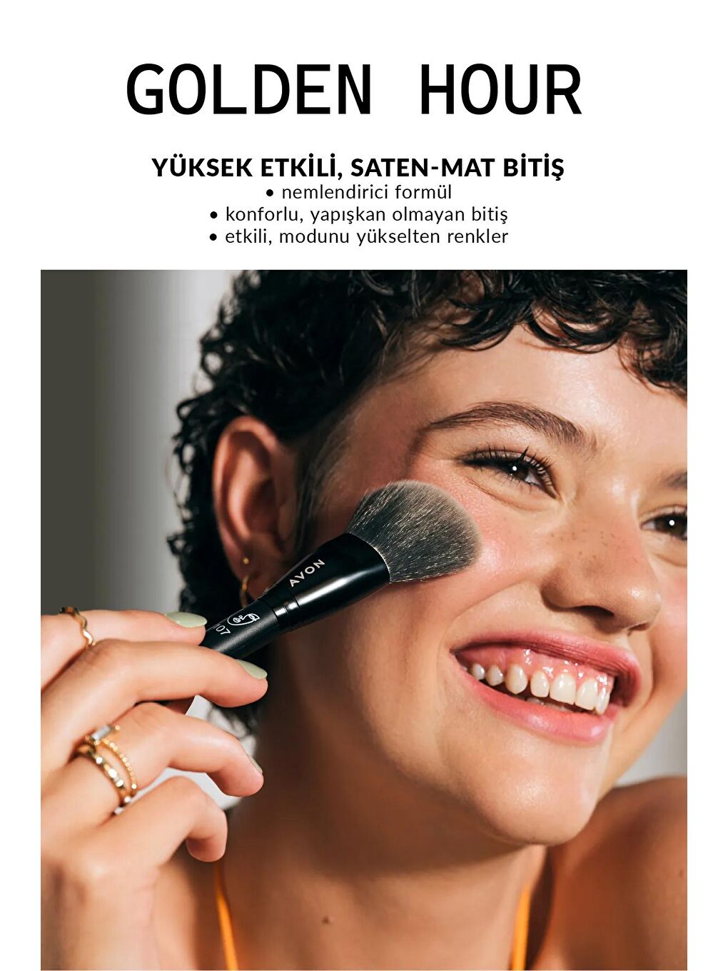 AVON Renksiz Ultra Colour 3'ü 1 Arada Yüz Paleti Golden Hour - 2