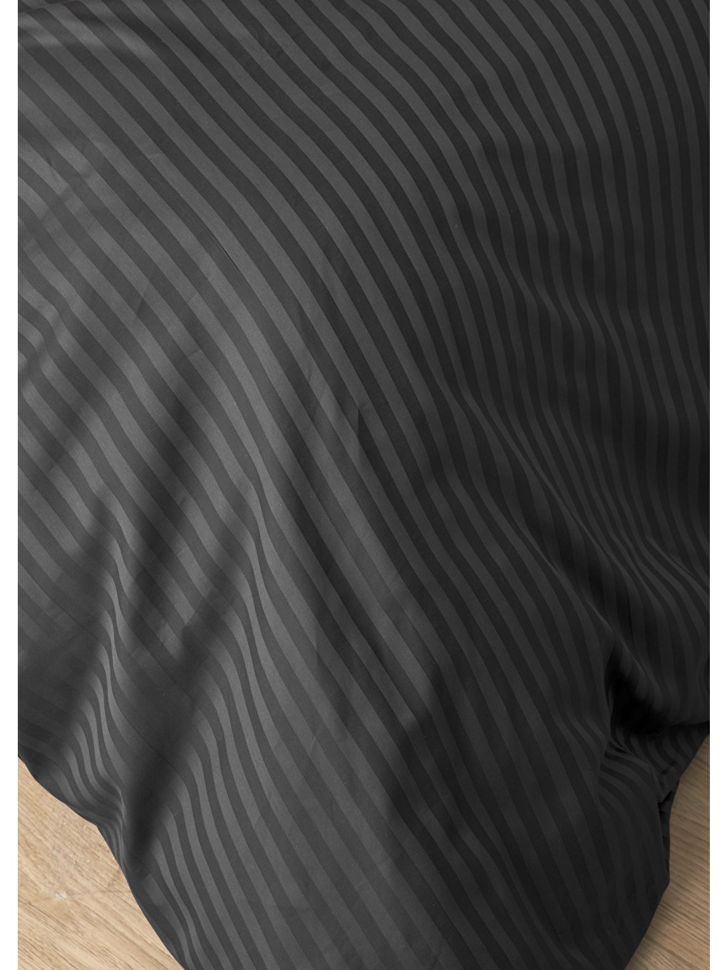 Premium Lyocell Çift Kişilik Nevresim Seti Antrasit (200x220 cm)-2