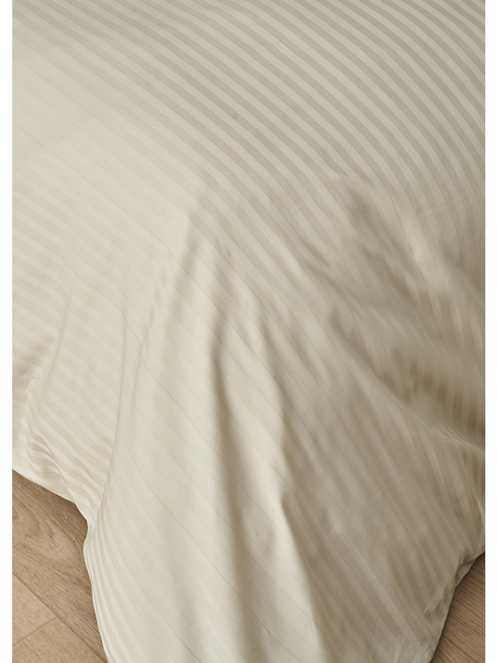 Premium Lyocell Çift Kişilik Nevresim Seti Bej (200x220 cm)-2